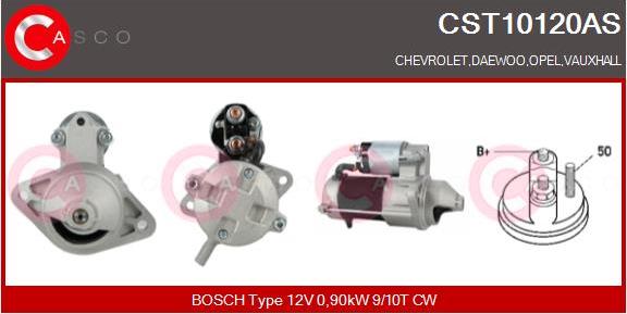 Casco CST10120AS - Стартер vvparts.bg