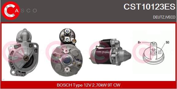 Casco CST10123ES - Стартер vvparts.bg