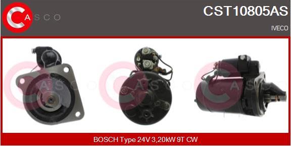 Casco CST10805AS - Стартер vvparts.bg