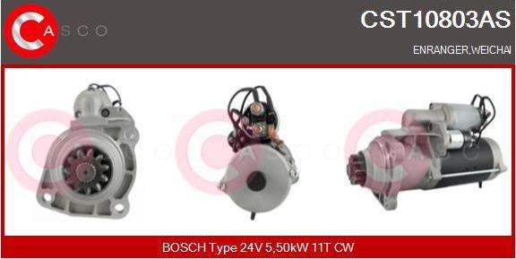 Casco CST10803AS - Стартер vvparts.bg