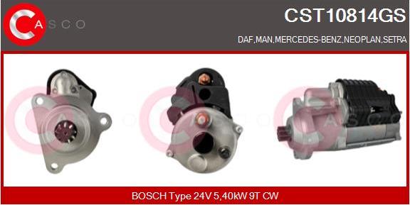 Casco CST10814GS - Стартер vvparts.bg