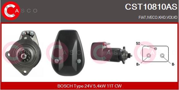 Casco CST10810AS - Стартер vvparts.bg