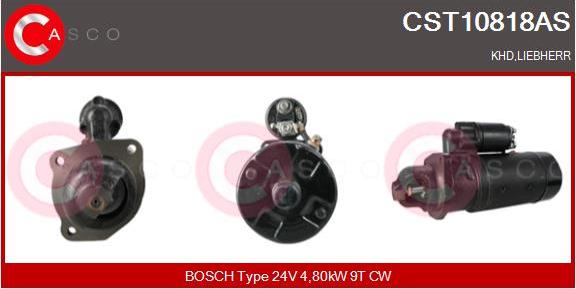 Casco CST10818AS - Стартер vvparts.bg