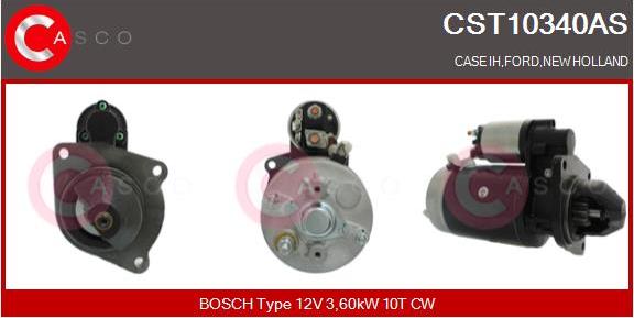 Casco CST10340AS - Стартер vvparts.bg
