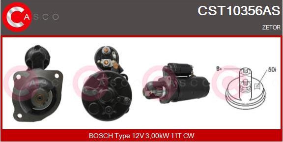 Casco CST10356AS - Стартер vvparts.bg