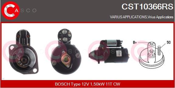 Casco CST10366RS - Стартер vvparts.bg