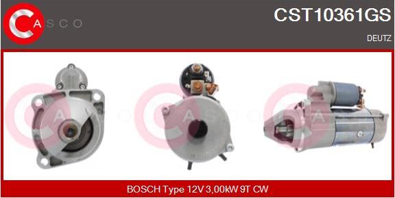 Casco CST10361GS - Стартер vvparts.bg