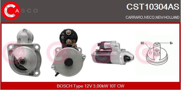 Casco CST10304AS - Стартер vvparts.bg