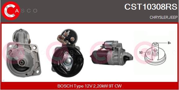 Casco CST10308RS - Стартер vvparts.bg