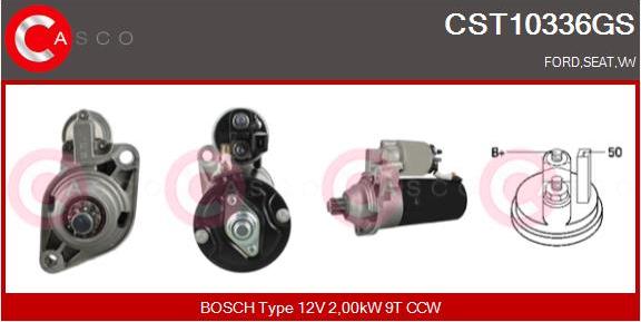 Casco CST10336GS - Стартер vvparts.bg