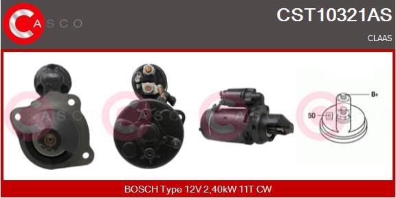 Casco CST10321AS - Стартер vvparts.bg