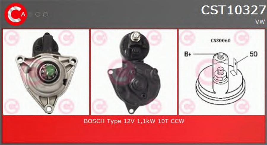 Casco CST10327 - Стартер vvparts.bg