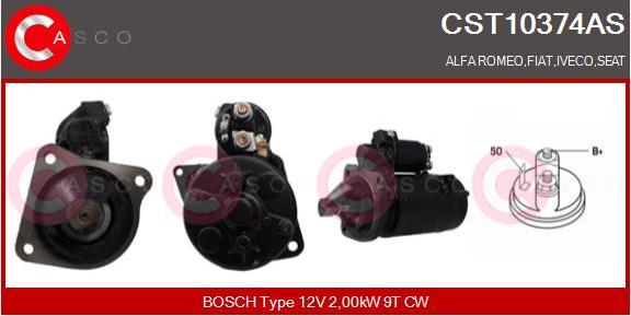 Casco CST10374AS - Стартер vvparts.bg