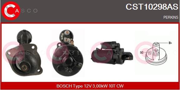 Casco CST10298AS - Стартер vvparts.bg