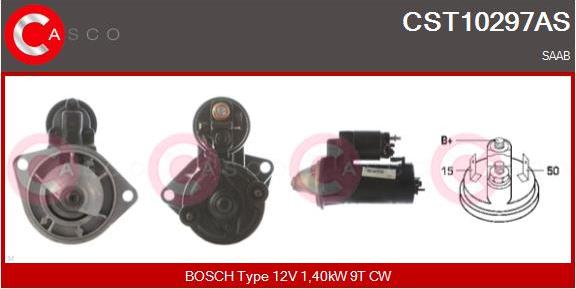 Casco CST10297AS - Стартер vvparts.bg