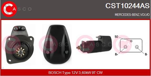 Casco CST10244AS - Стартер vvparts.bg