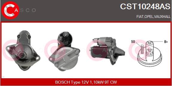 Casco CST10248AS - Стартер vvparts.bg