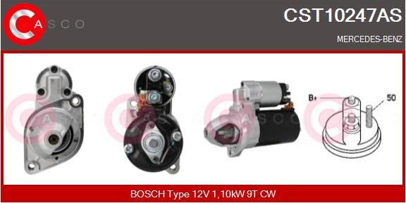 Casco CST10247AS - Стартер vvparts.bg