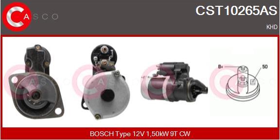 Casco CST10265AS - Стартер vvparts.bg