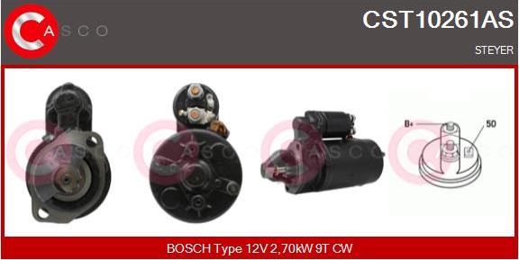 Casco CST10261AS - Стартер vvparts.bg