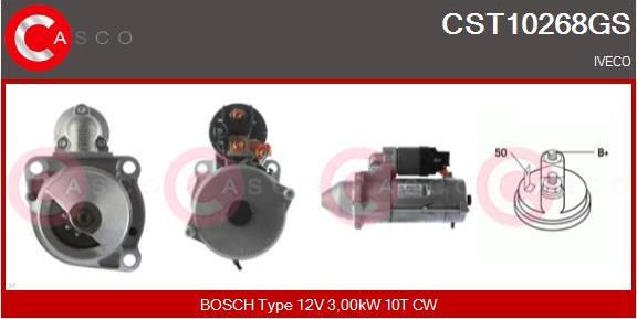 Casco CST10268GS - Стартер vvparts.bg