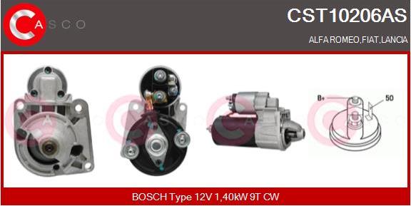 Casco CST10206AS - Стартер vvparts.bg