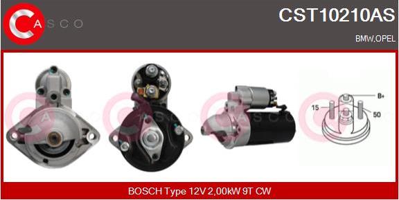 Casco CST10210AS - Стартер vvparts.bg