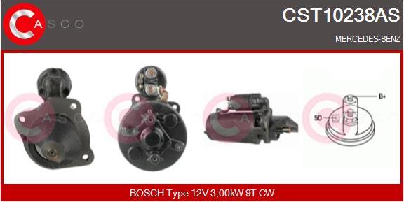 Casco CST10238AS - Стартер vvparts.bg