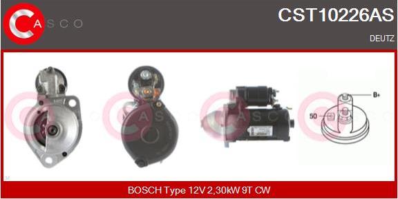 Casco CST10226AS - Стартер vvparts.bg