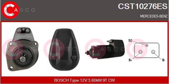 Casco CST10276ES - Стартер vvparts.bg