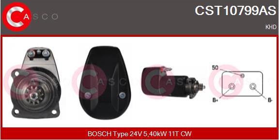 Casco CST10799AS - Стартер vvparts.bg