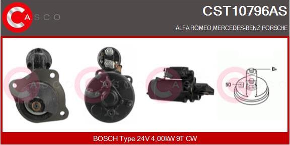 Casco CST10796AS - Стартер vvparts.bg