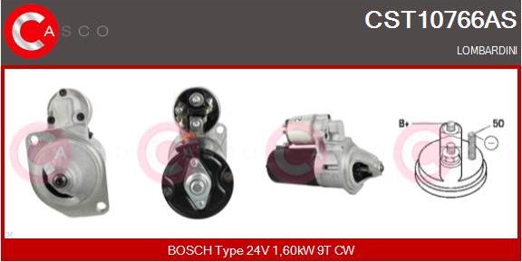 Casco CST10766AS - Стартер vvparts.bg