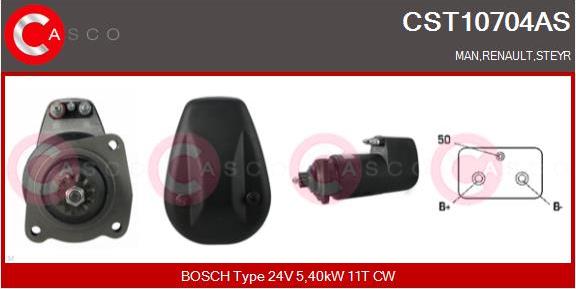 Casco CST10704AS - Стартер vvparts.bg