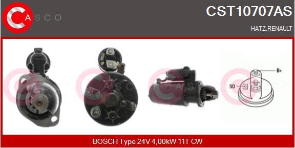 Casco CST10707AS - Стартер vvparts.bg