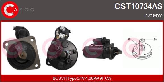 Casco CST10734AS - Стартер vvparts.bg