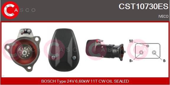 Casco CST10730ES - Стартер vvparts.bg
