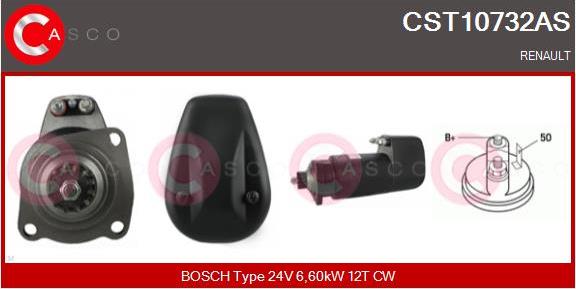 Casco CST10732AS - Стартер vvparts.bg