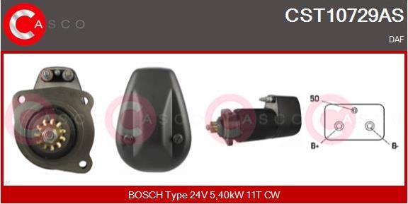 Casco CST10729AS - Стартер vvparts.bg