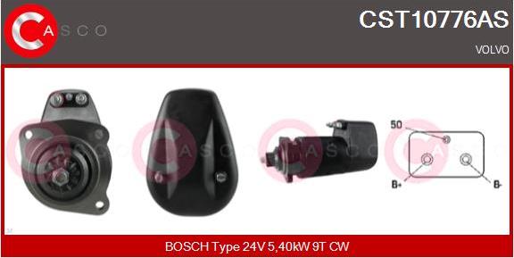 Casco CST10776AS - Стартер vvparts.bg