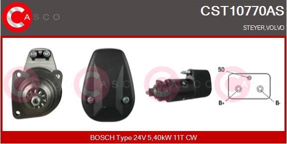 Casco CST10770AS - Стартер vvparts.bg