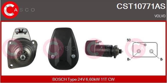 Casco CST10771AS - Стартер vvparts.bg