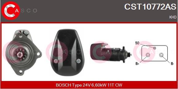 Casco CST10772AS - Стартер vvparts.bg