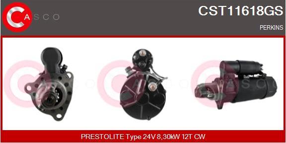 Casco CST11618GS - Стартер vvparts.bg