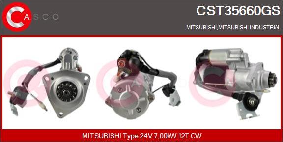 Casco CST35660GS - Стартер vvparts.bg