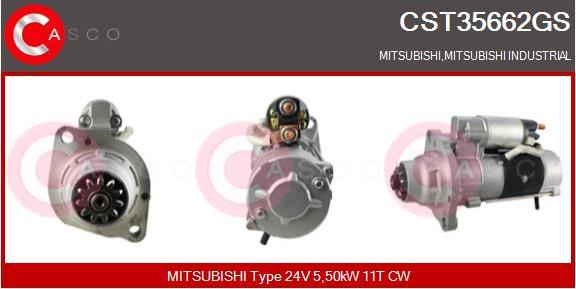 Casco CST35662GS - Стартер vvparts.bg