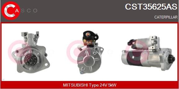 Casco CST35625AS - Стартер vvparts.bg