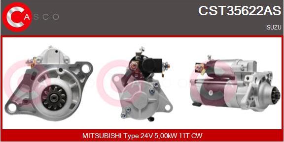 Casco CST35622AS - Стартер vvparts.bg