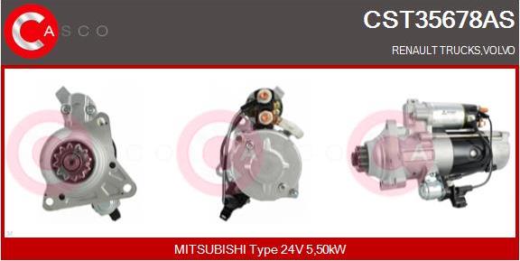 Casco CST35678AS - Стартер vvparts.bg