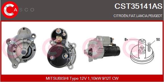 Casco CST35141AS - Стартер vvparts.bg